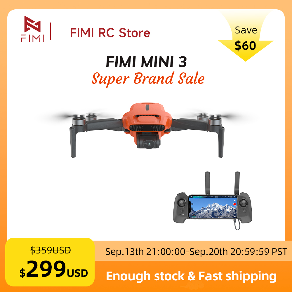 Drone Gimbal Brushless - FIMI MINI 3 Kamera-Drohne 4K 60fps